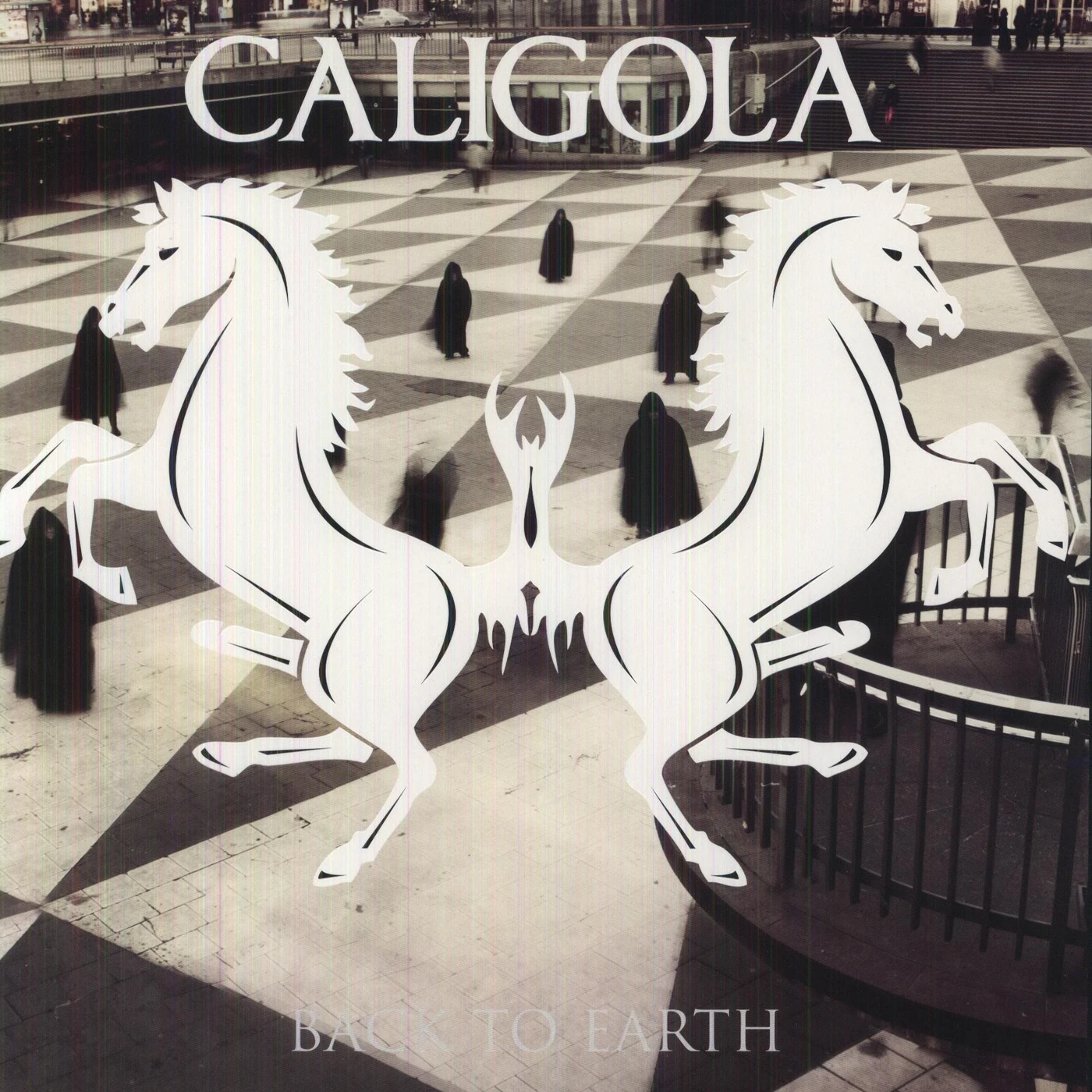 Caligola BACK TO EARTH Vinyl Record - Holland Release