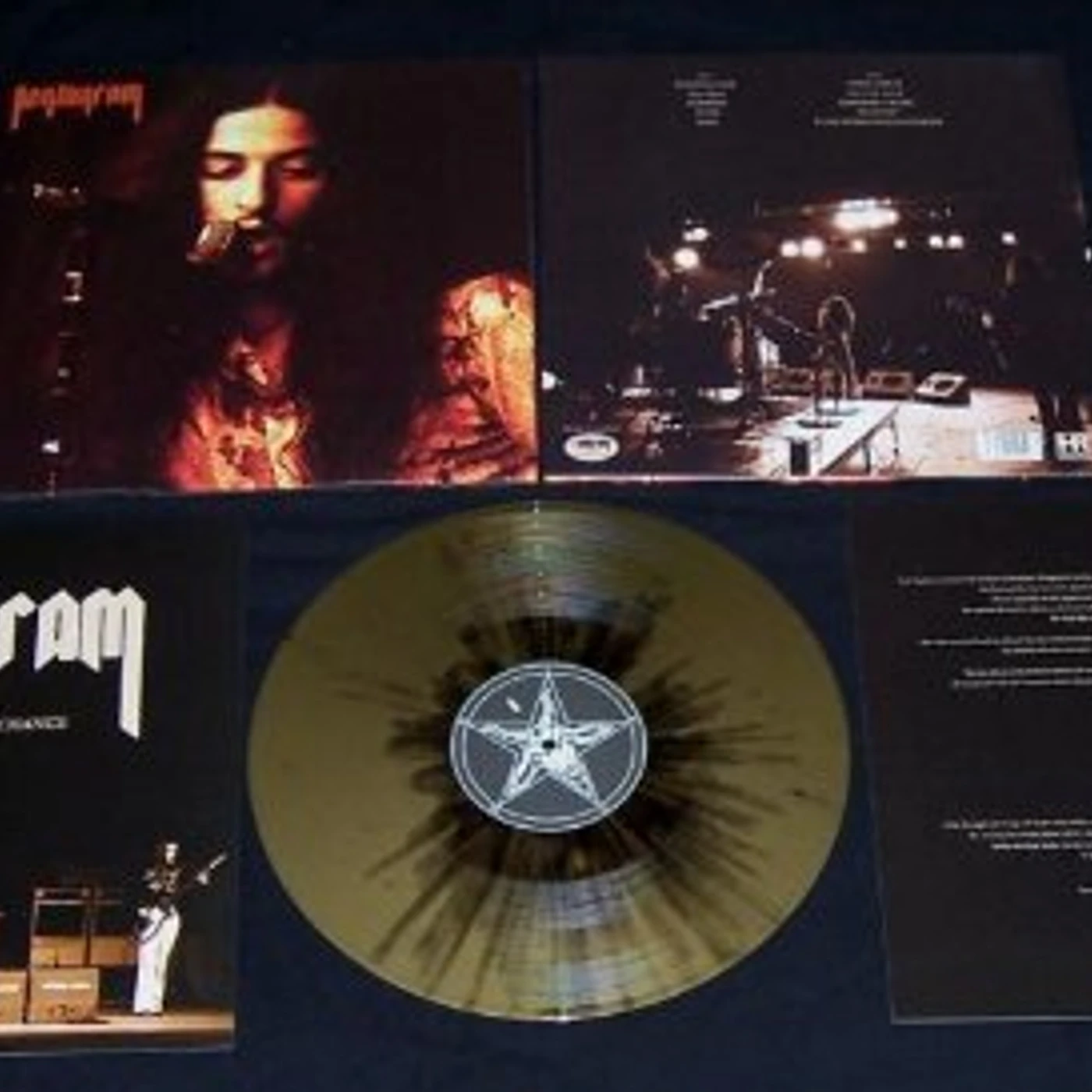 Pentagram IF THE WINDS WOULD CHANGE (GOLD-BLACK SPLATTER VIN Vinyl Record