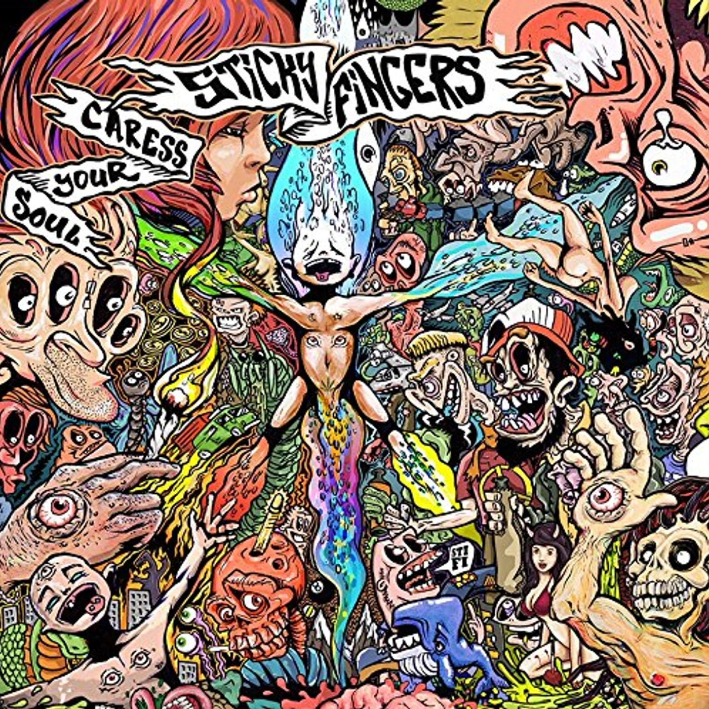 Sticky Fingers CARESS YOURSELF CD