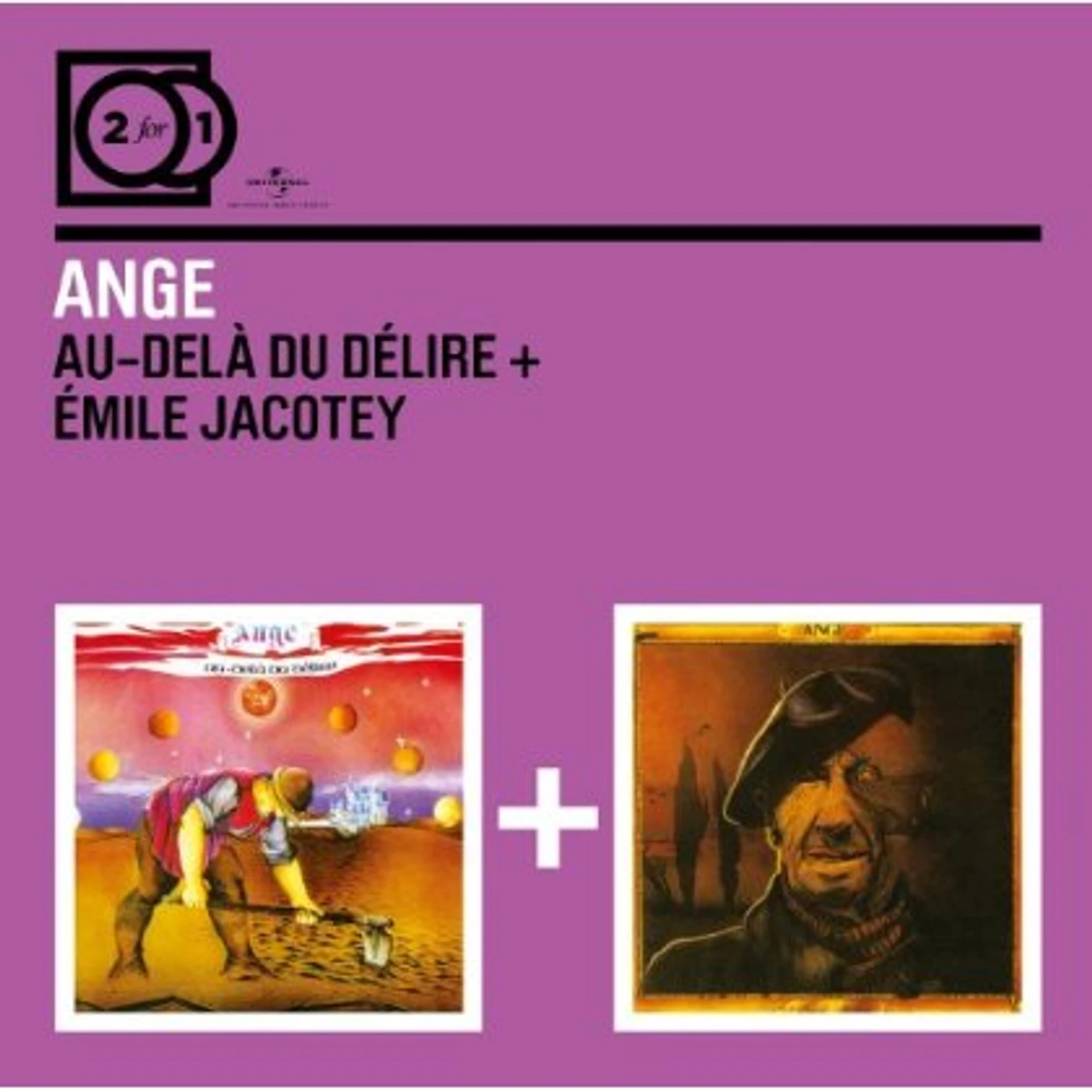 Ange AU-DELA DU DESIR/EMILE JACOTEY CD
