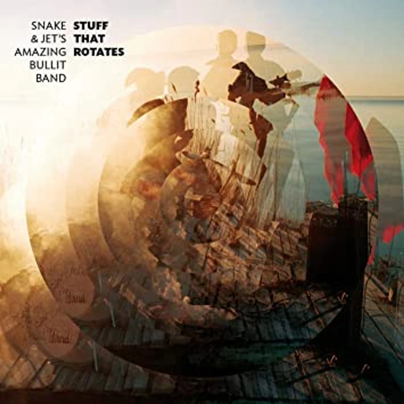 Snake & Jet's Amazing Bullit Band Stuff That Rotates Vinyl Record