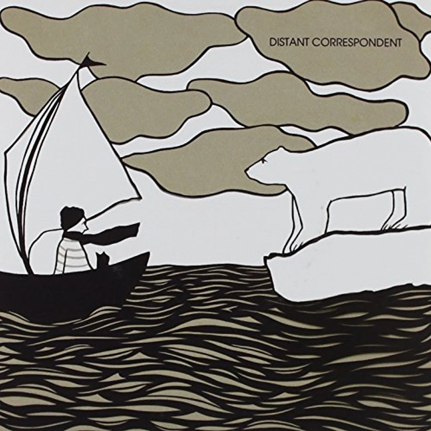 Distant Correspondent SHATTER/BADLANDS Vinyl Record