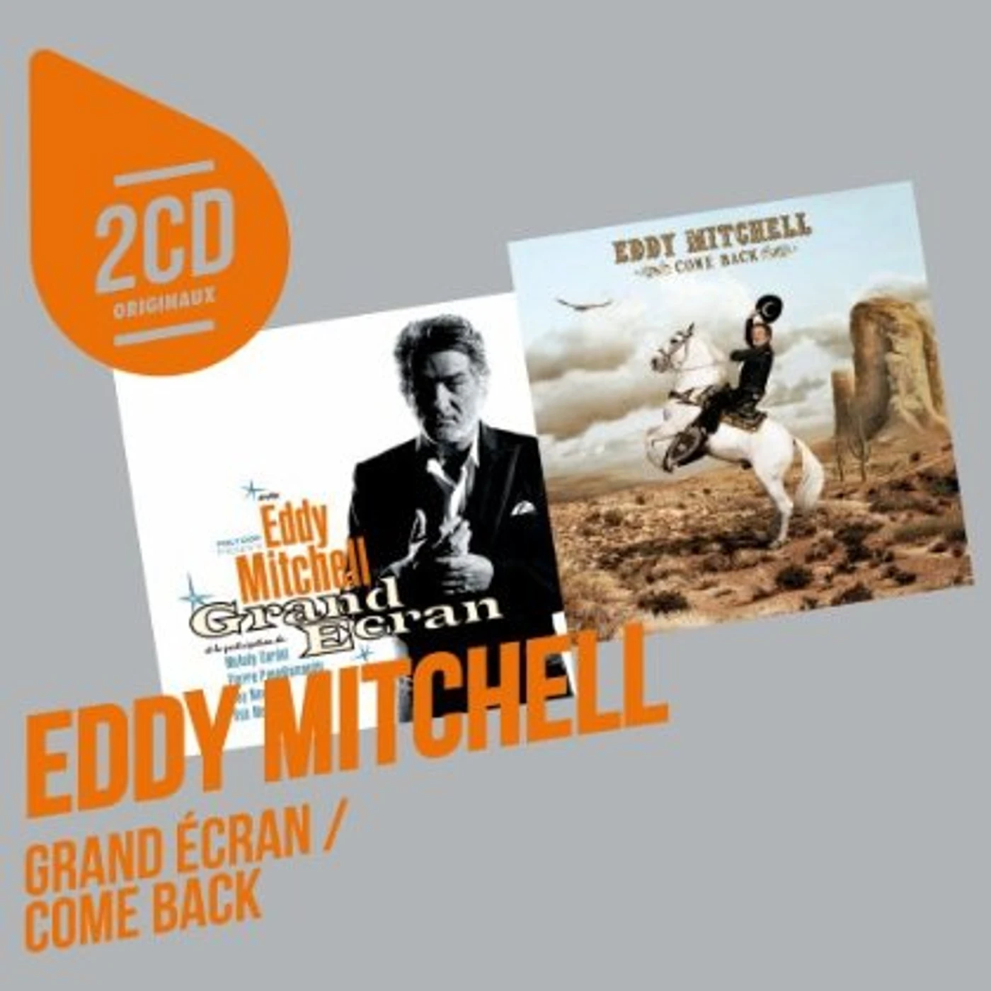 Eddy Mitchell GRAND ECRAN/COME BACK CD