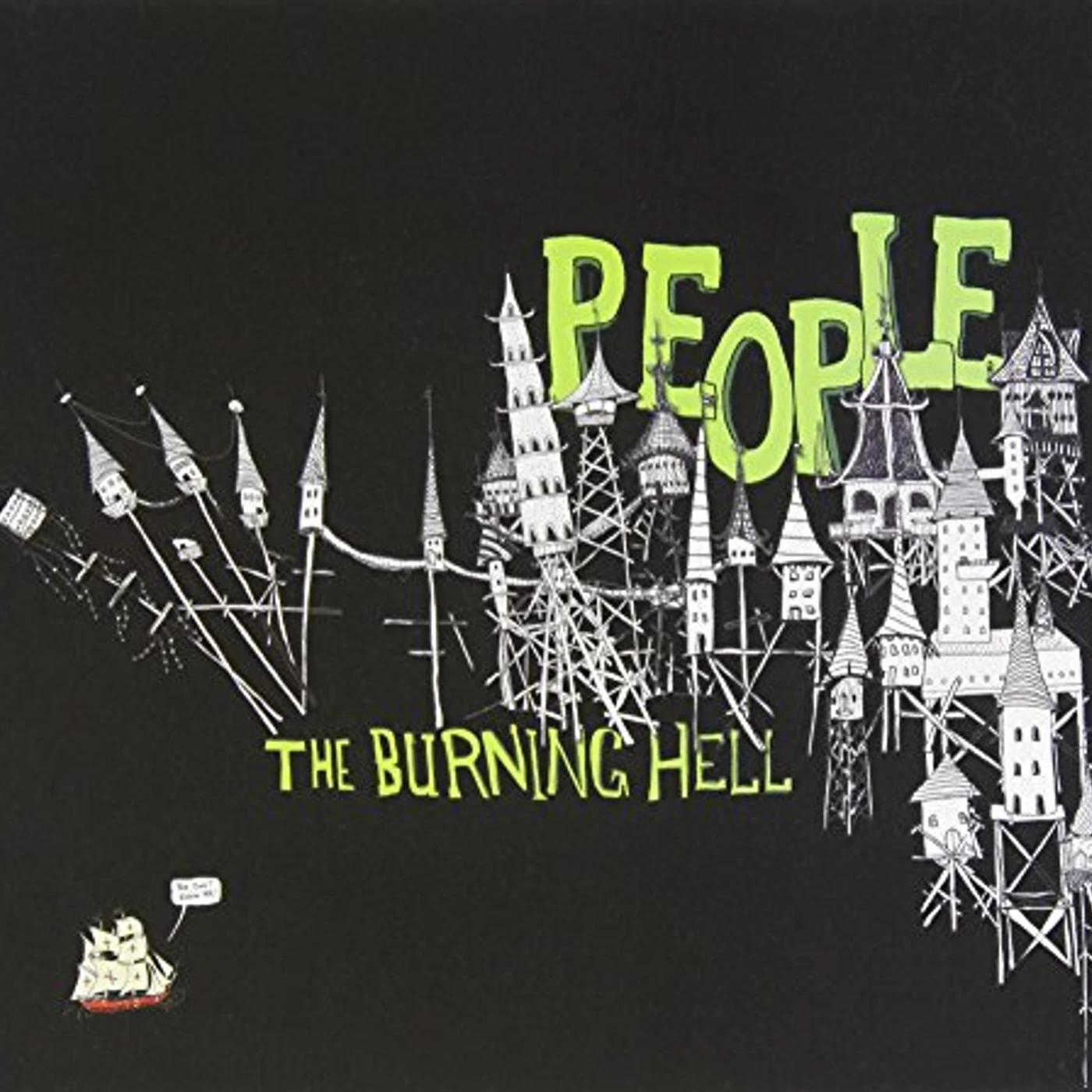 The Burning Hell PEOPLE CD
