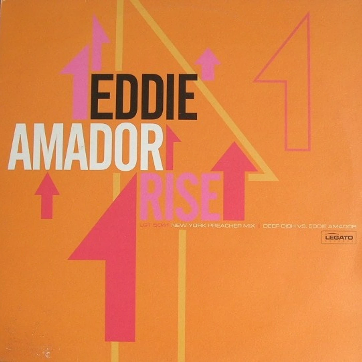 Eddie Amador RISE Vinyl Record - UK Release