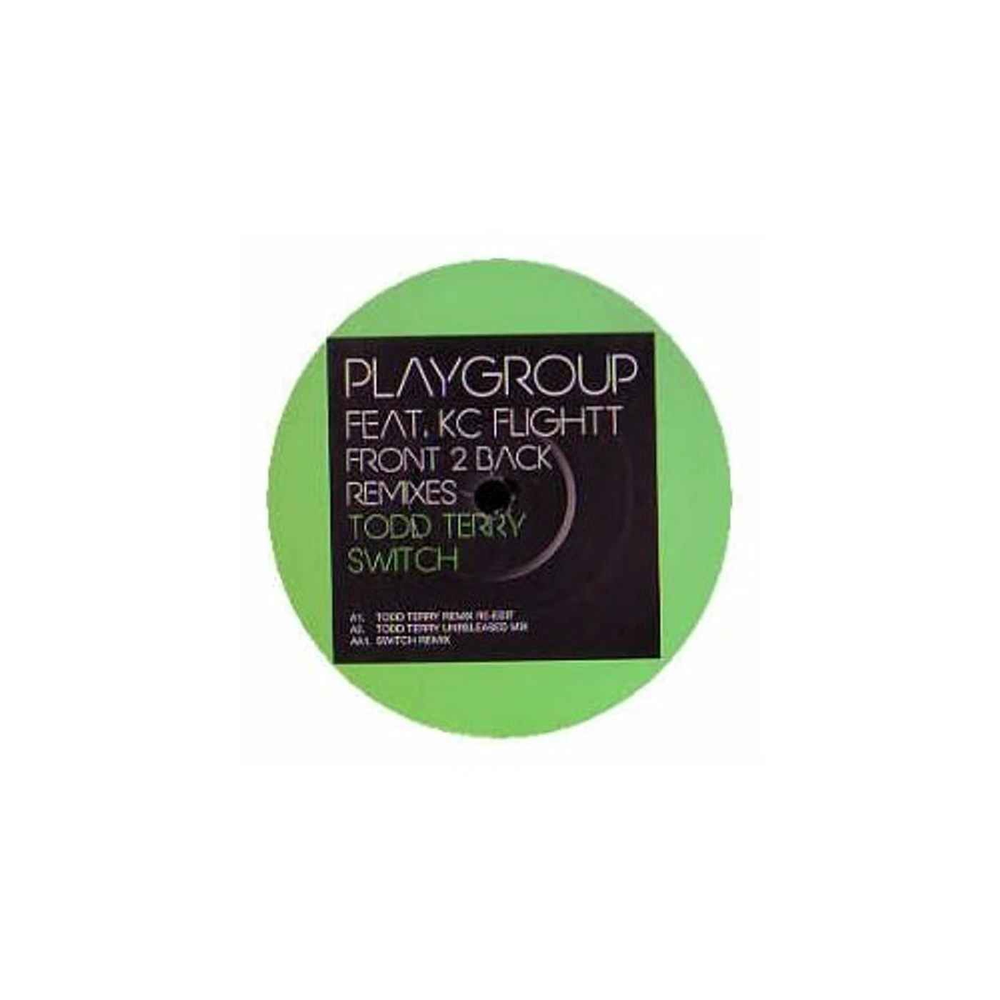 Playgroup FRONT TO BACK PT. 2 Vinyl Record