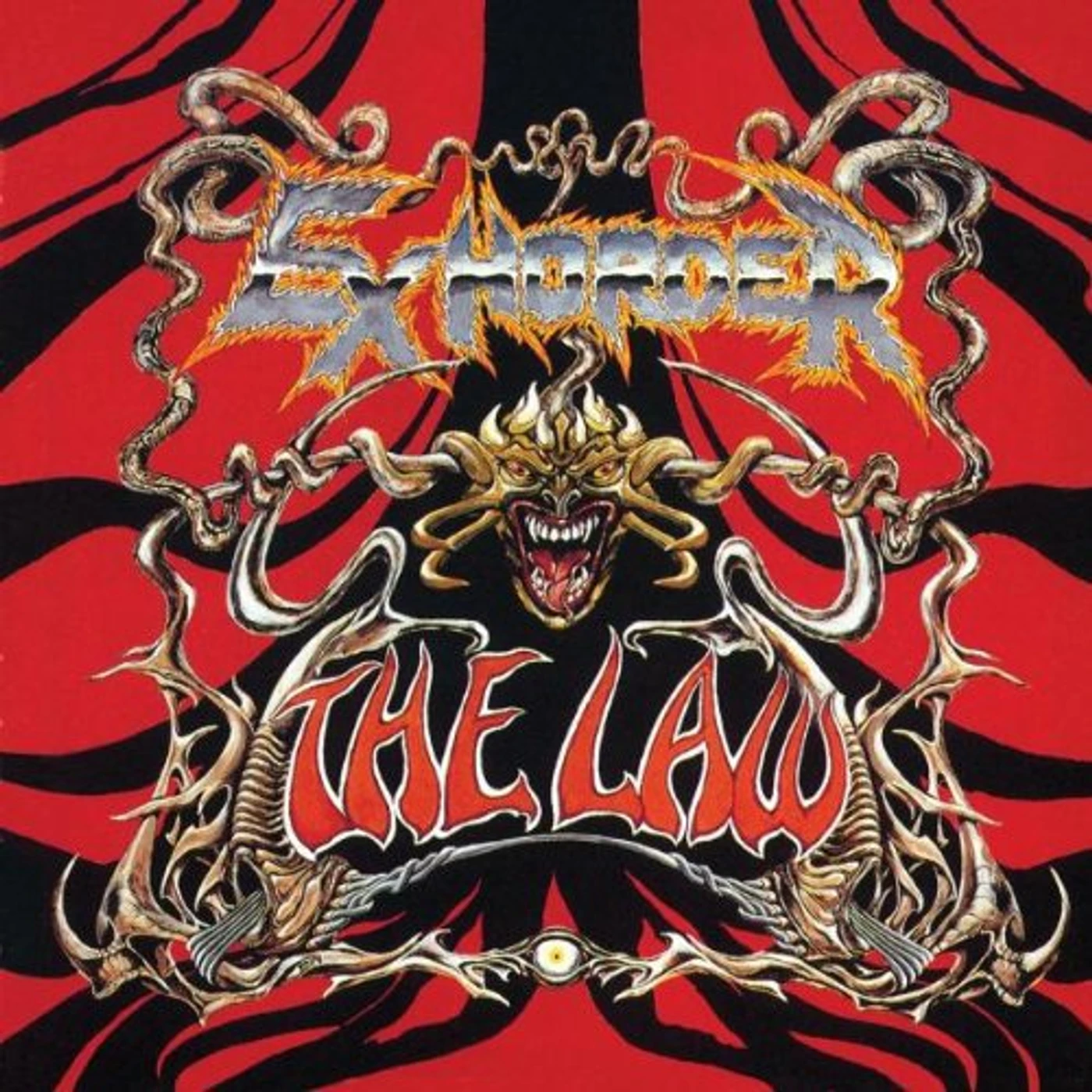 Exhorder LAW (LTD BLUE VINYL) Vinyl Record - Portugal Release