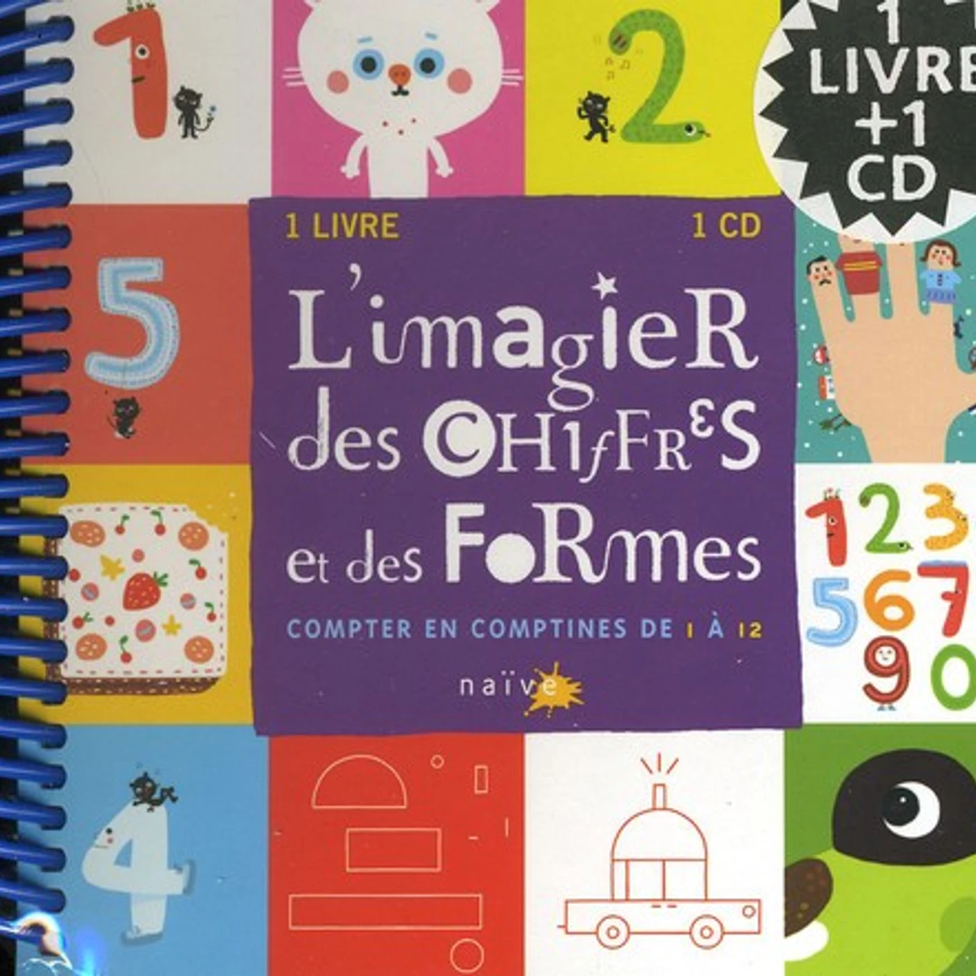 Divers L'IMAGIER DES CHIFFRES ET DES FORMES CD