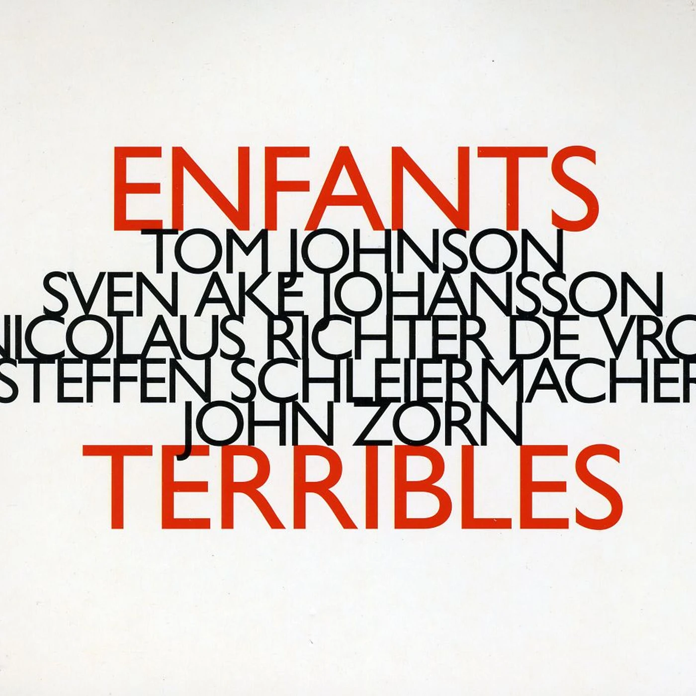 Steffen Schleiermacher ENFANTS TERRIBLES CD