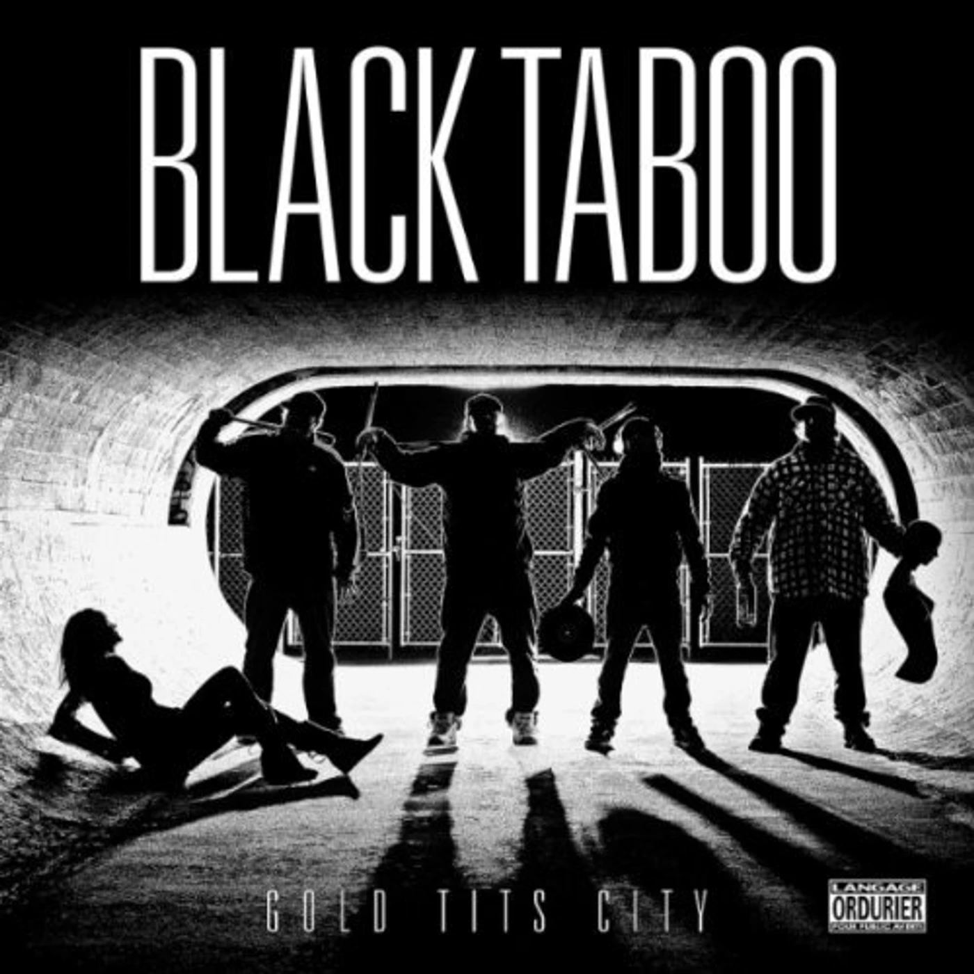 Black Taboo GOLD TITS CITY CD