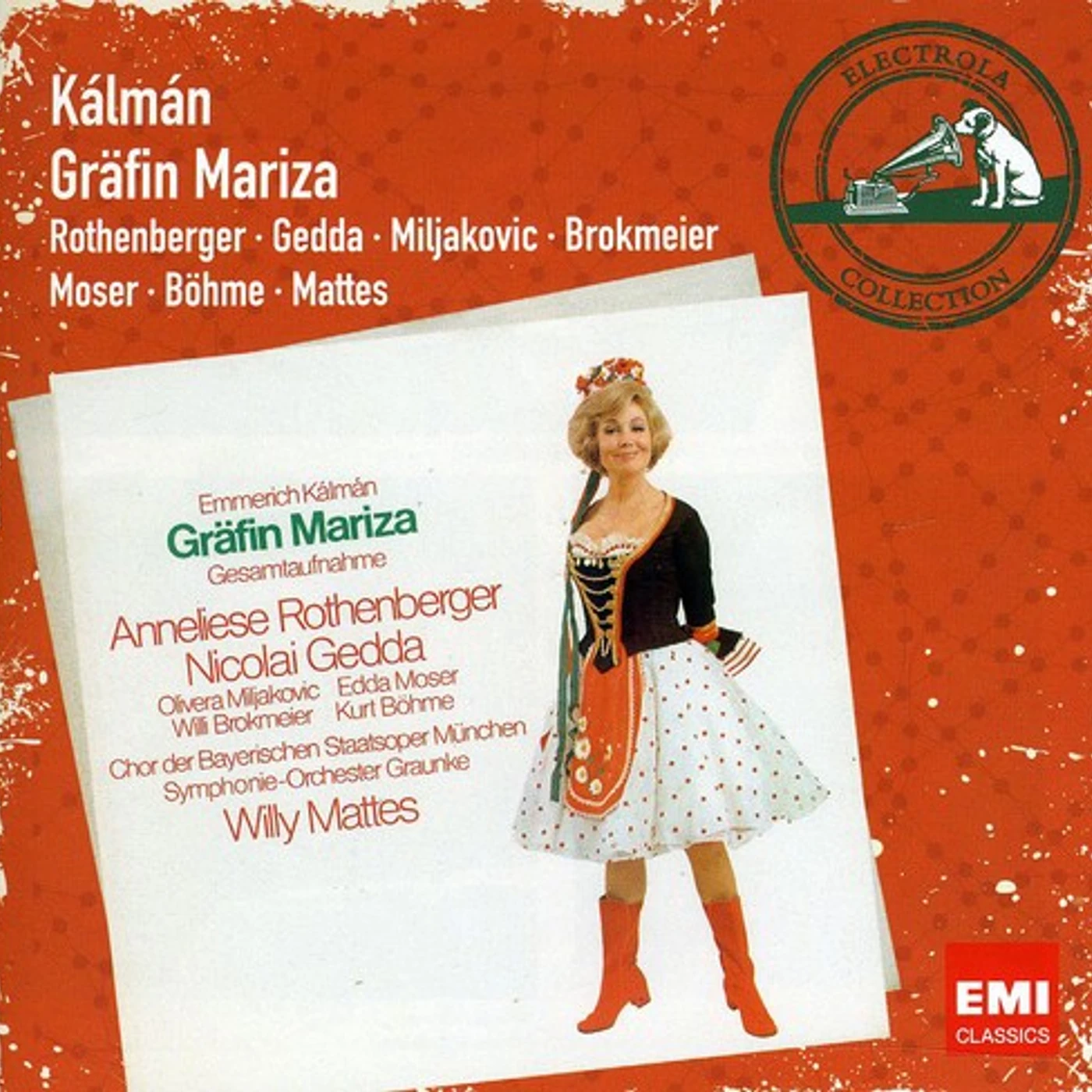 Willy Mattes ELECTROLA SERIES-KALMAN: COUNTESS MARIZA CD