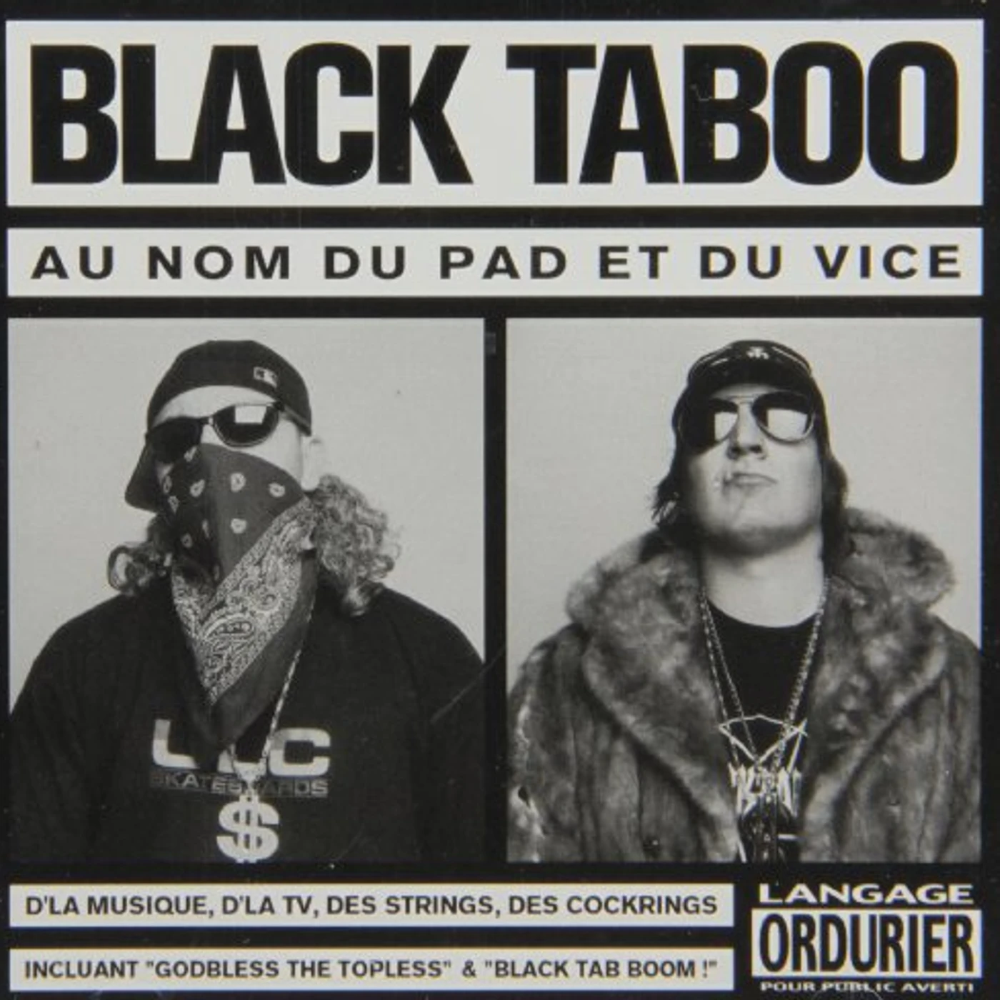 Black Taboo AU NOM DU PAD DU VICE CD