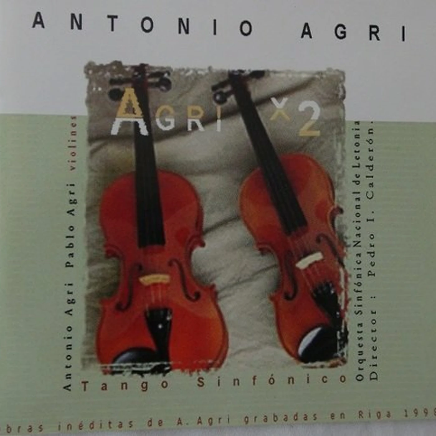 Antonio Agri AGRI X 2 CD