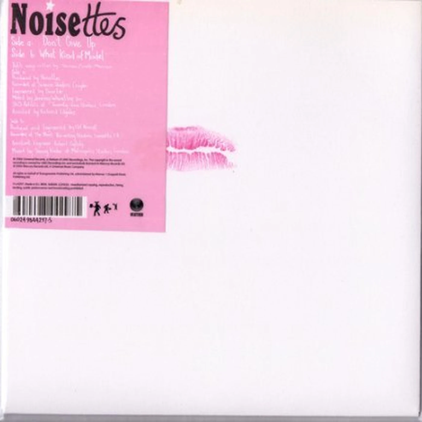 Noisettes DON'T GIVE UP PT. 2 Vinyl Record