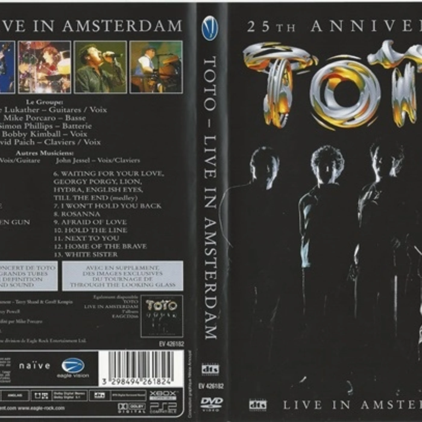 TOTO 25TH ANNIVERSARY: LIVE (180G) Vinyl Record