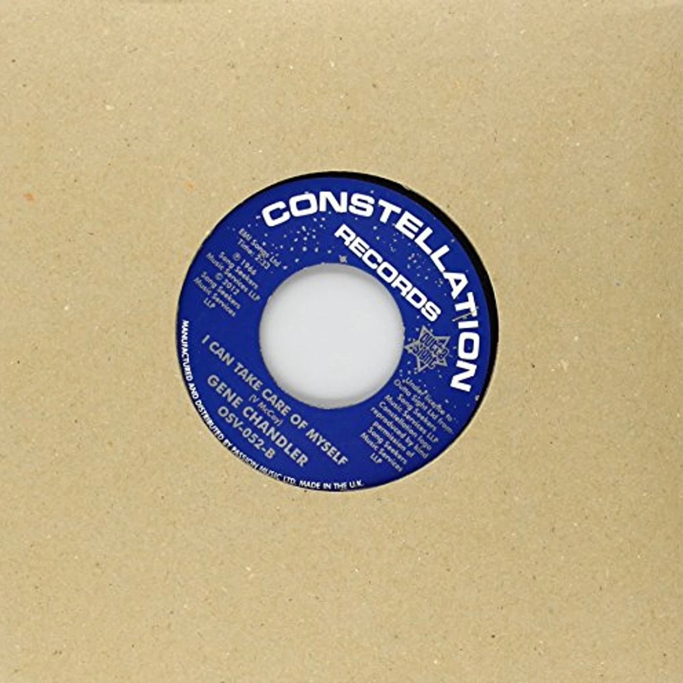 Gene Chandler MR BIG SHOT/I CAN TAKE CARE OF MYSELF Vinyl Record