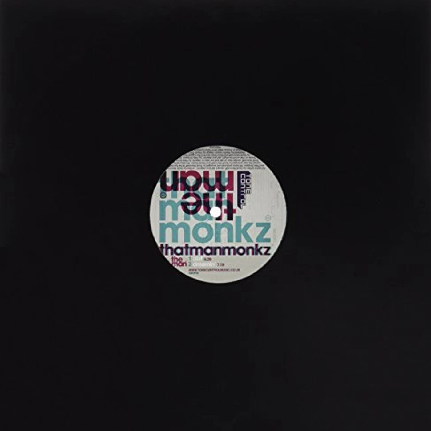 thatmanmonkz MAN Vinyl Record - UK Release