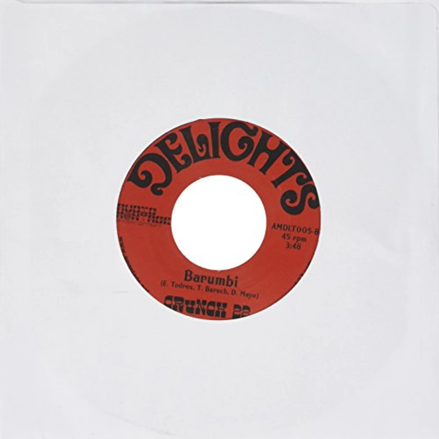 CRuNCH 22 DIMITRI/BARUMBI Vinyl Record
