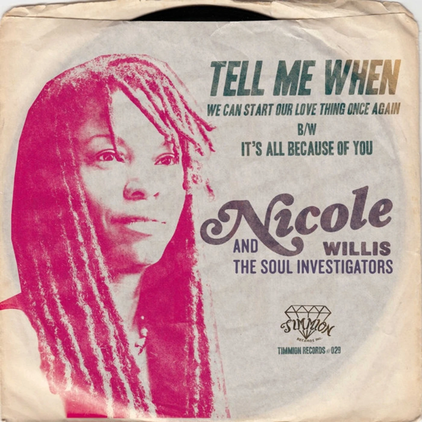 Nicole Willis & the Soul Investigators TELL ME WHEN (WE CAN START OUR LOVE THING ONCE AGA Vinyl Record