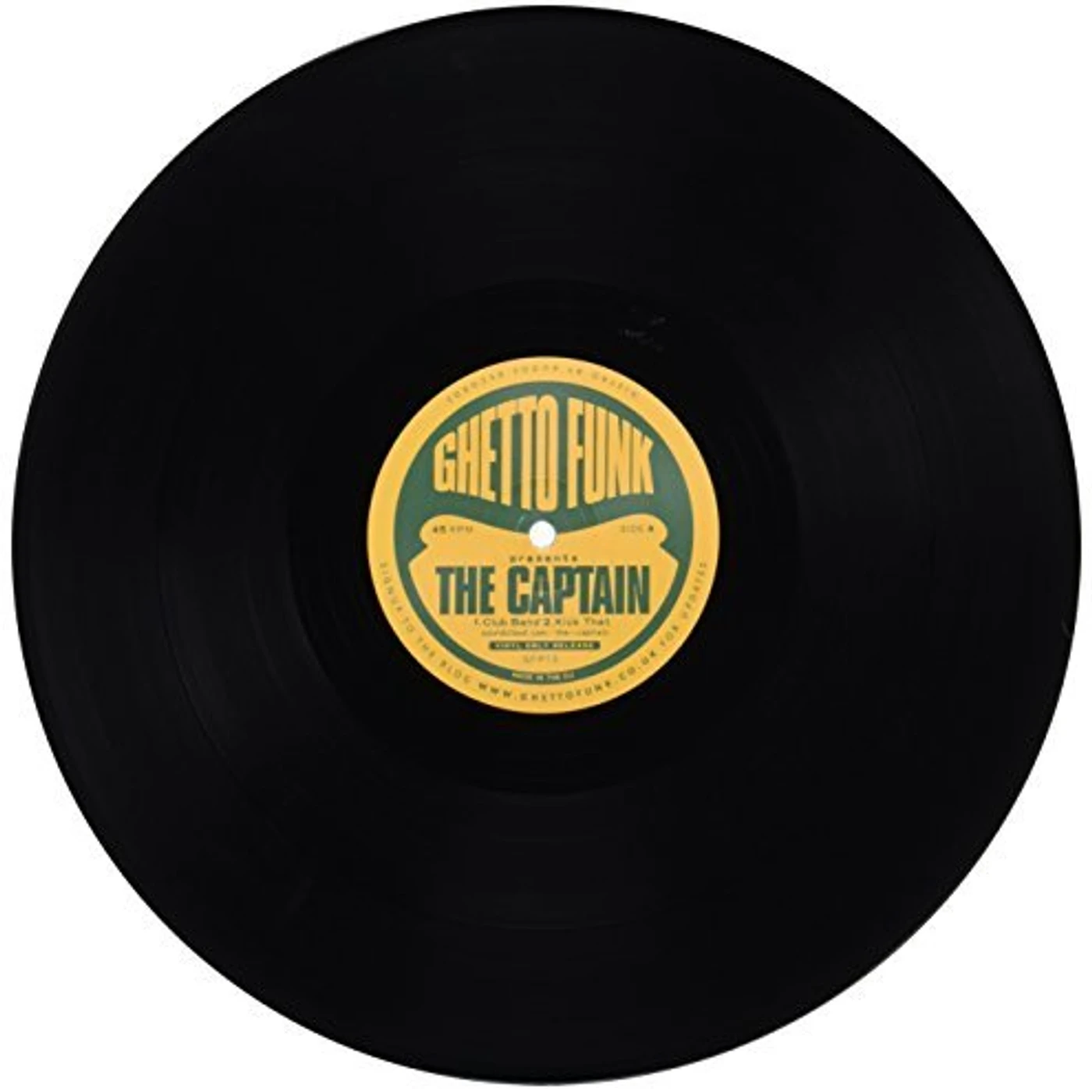 Captain GHETTO FUNK PRESENTS Vinyl Record - UK Release