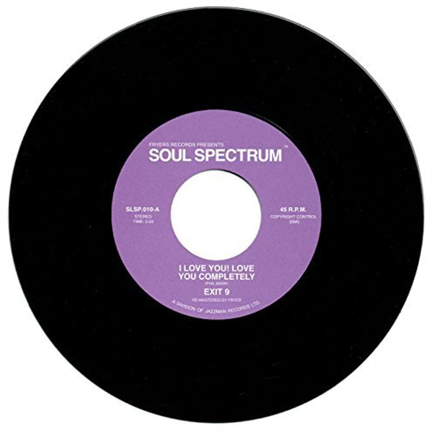 Exit 9 LOVE YOU! LOVE YOU COMPLETELY Vinyl Record - UK Release