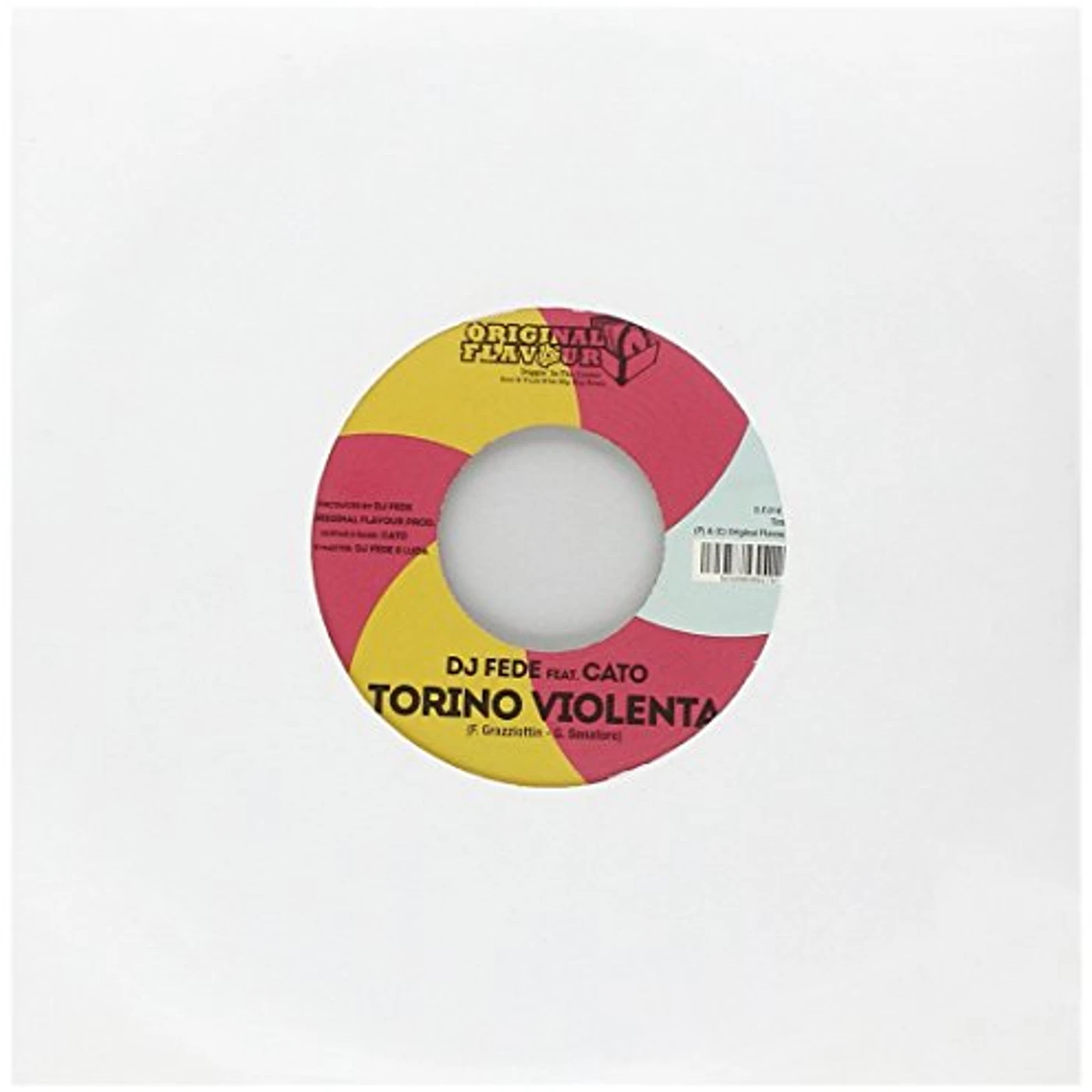 DJ Fede TORINO VIOLENTA/RUDE BOY FUNKER Vinyl Record