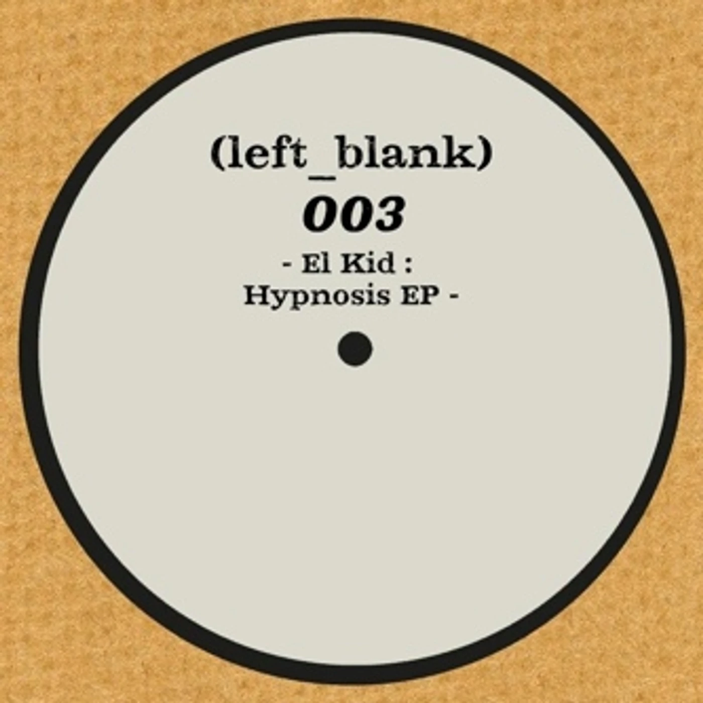 El Kid HYPNOSIS EP Vinyl Record - UK Release