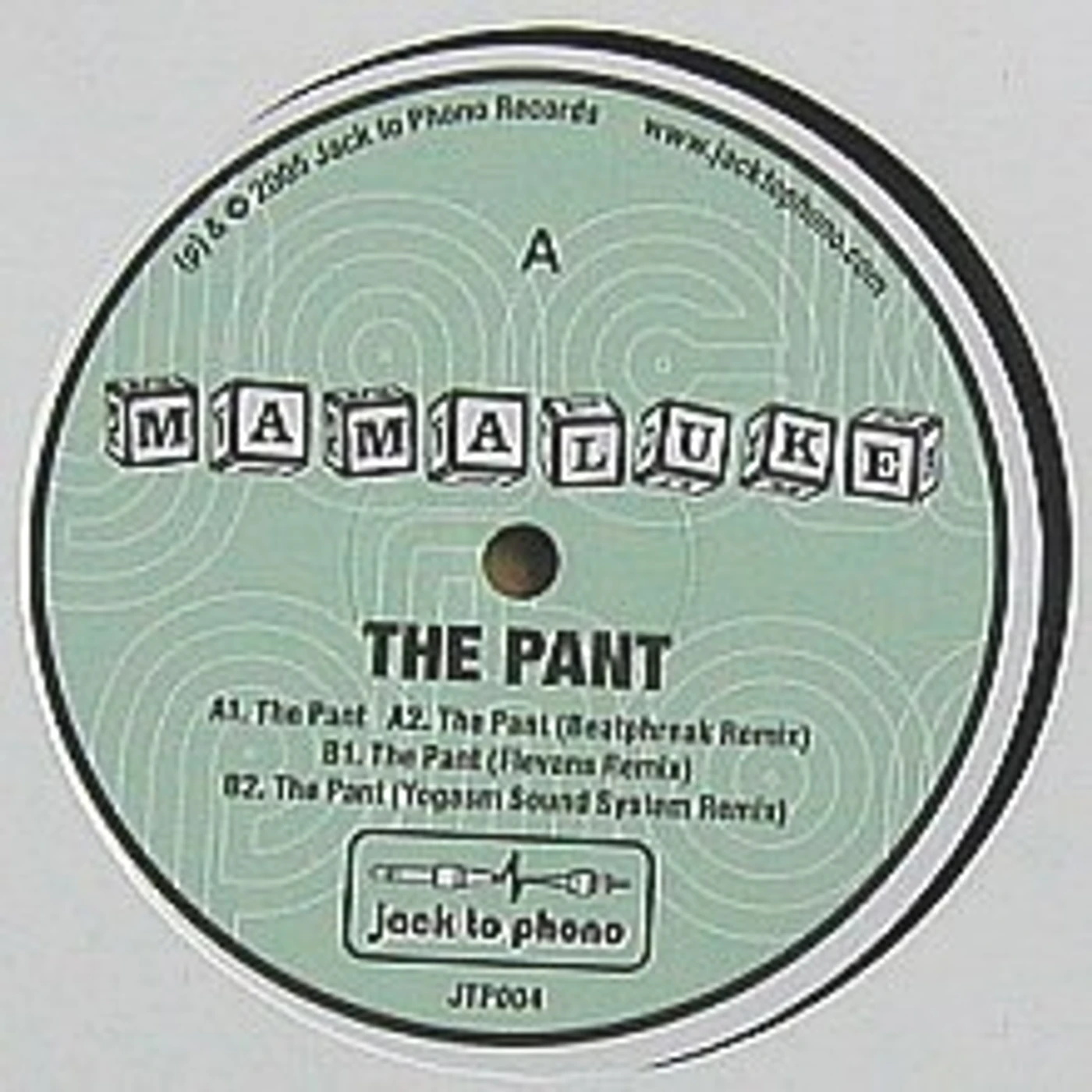 Mamaluke PANT Vinyl Record - UK Release