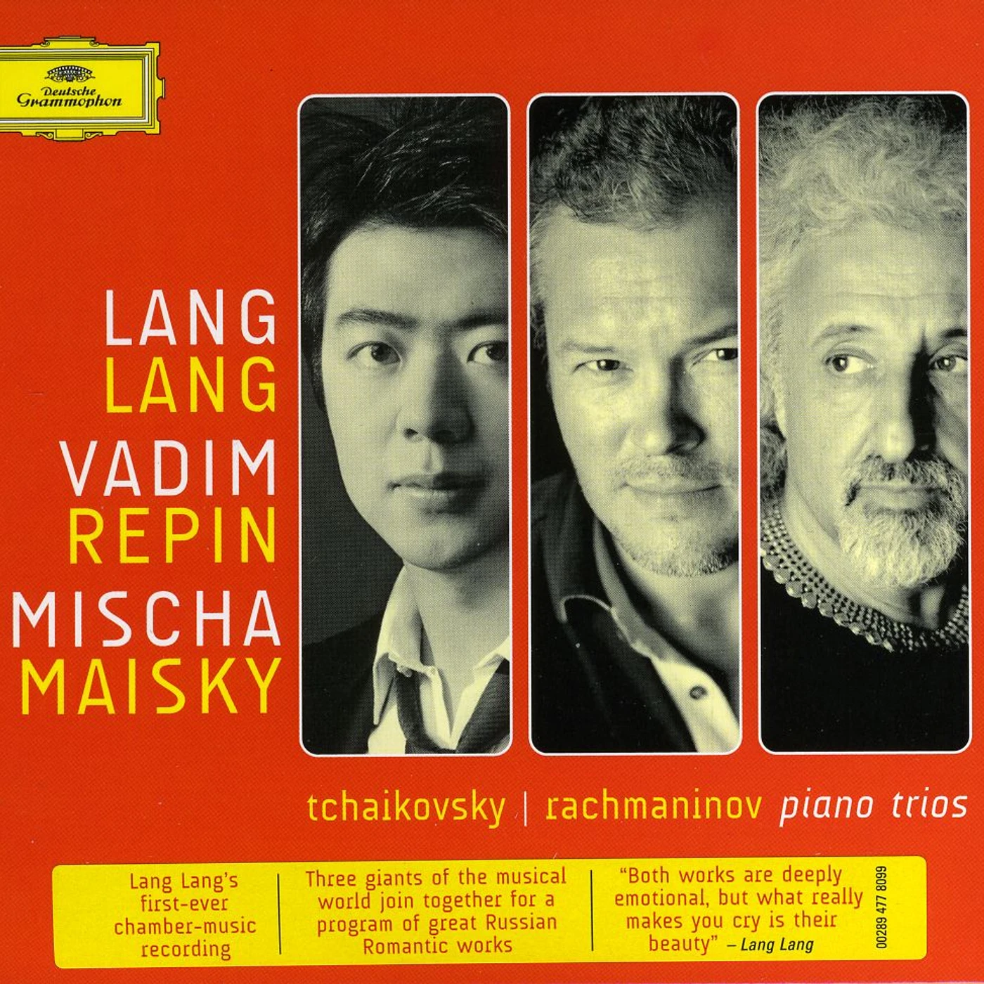 Lang Lang TCHAIKOVSKY: PIANO TRIO CD