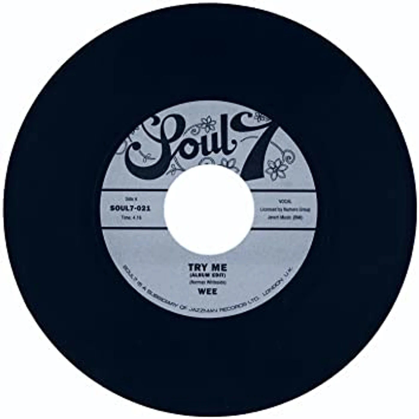 Wee TRY ME/YOU CAN FLY ON MY AEROPLANE Vinyl Record - UK Release