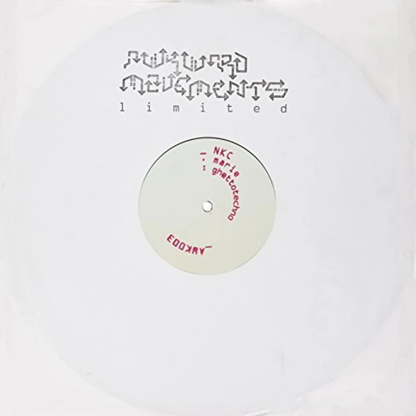 NKC MARIE/GHETTOTECHNO Vinyl Record - UK Release