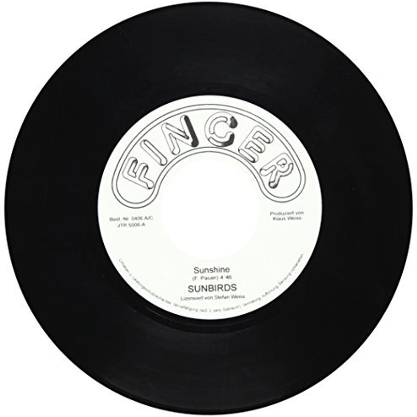 Sunbirds SUNSHINE/OCEAN SONG Vinyl Record - UK Release