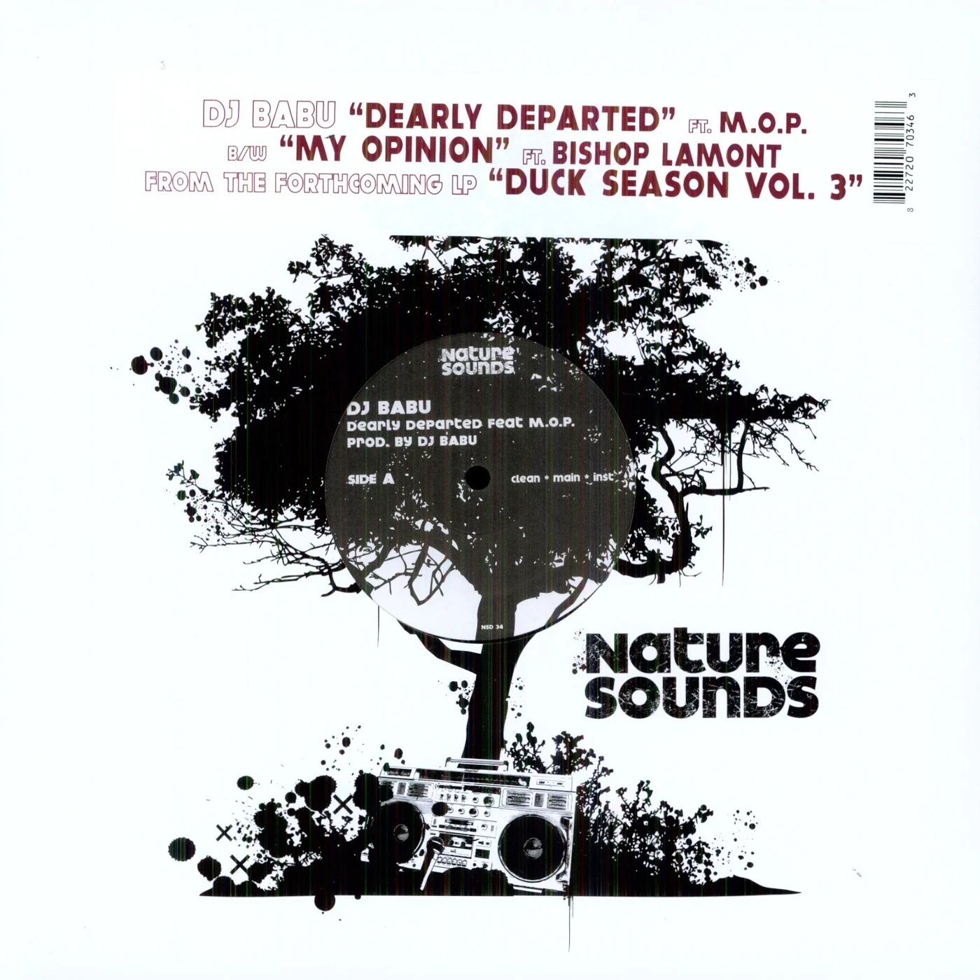 DJ Babu DEARLY DEPARTED Vinyl Record