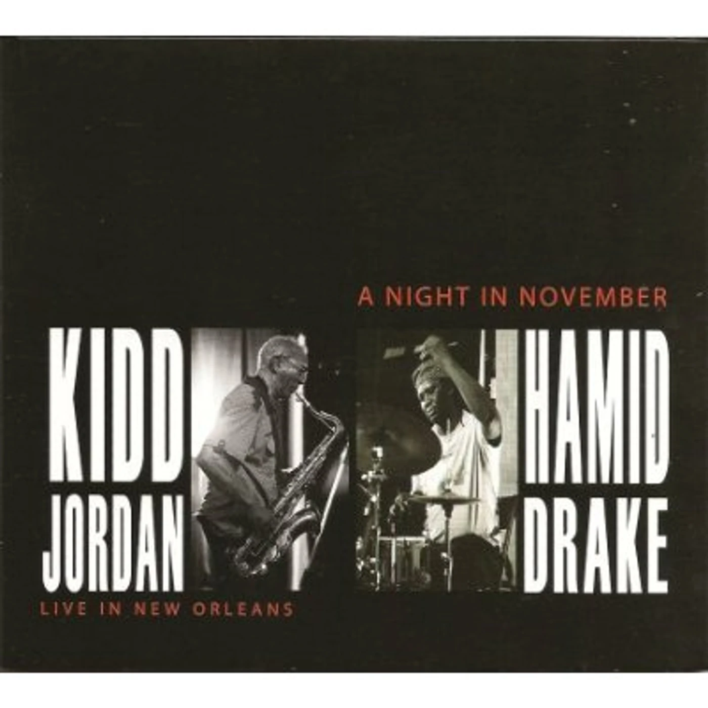 Kidd Jordan NIGHT IN NOVEMBER (LIVE IN NEW ORLEANS) CD