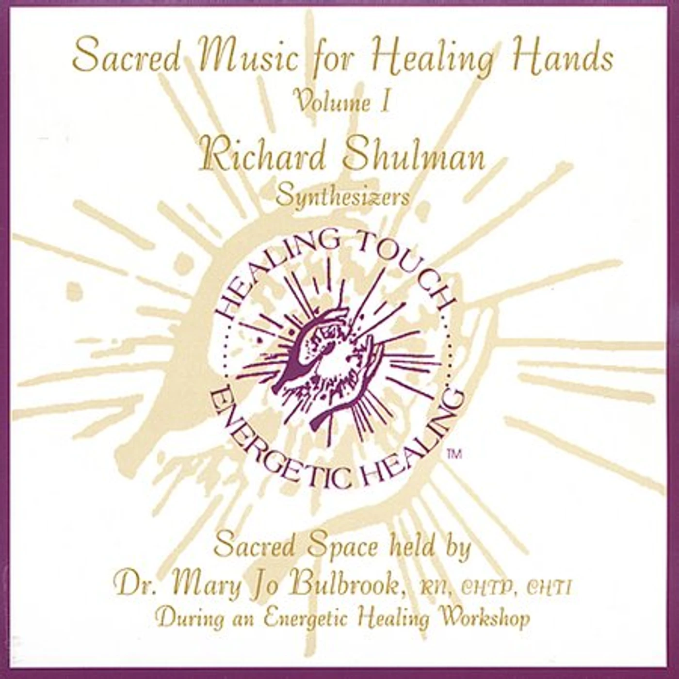 Richard Shulman SACRED MUSIC FOR HEALING HANDS 1 CD