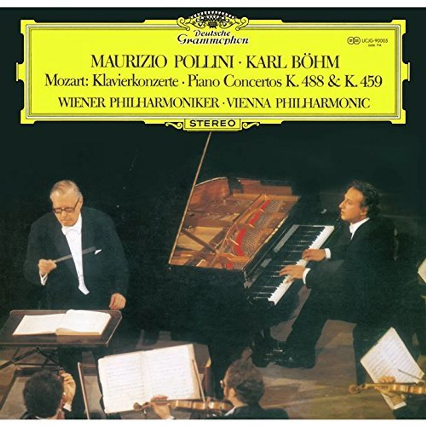 W.A. Mozart PIANO CONCERTOS NOS. 23 & 19 Vinyl Record