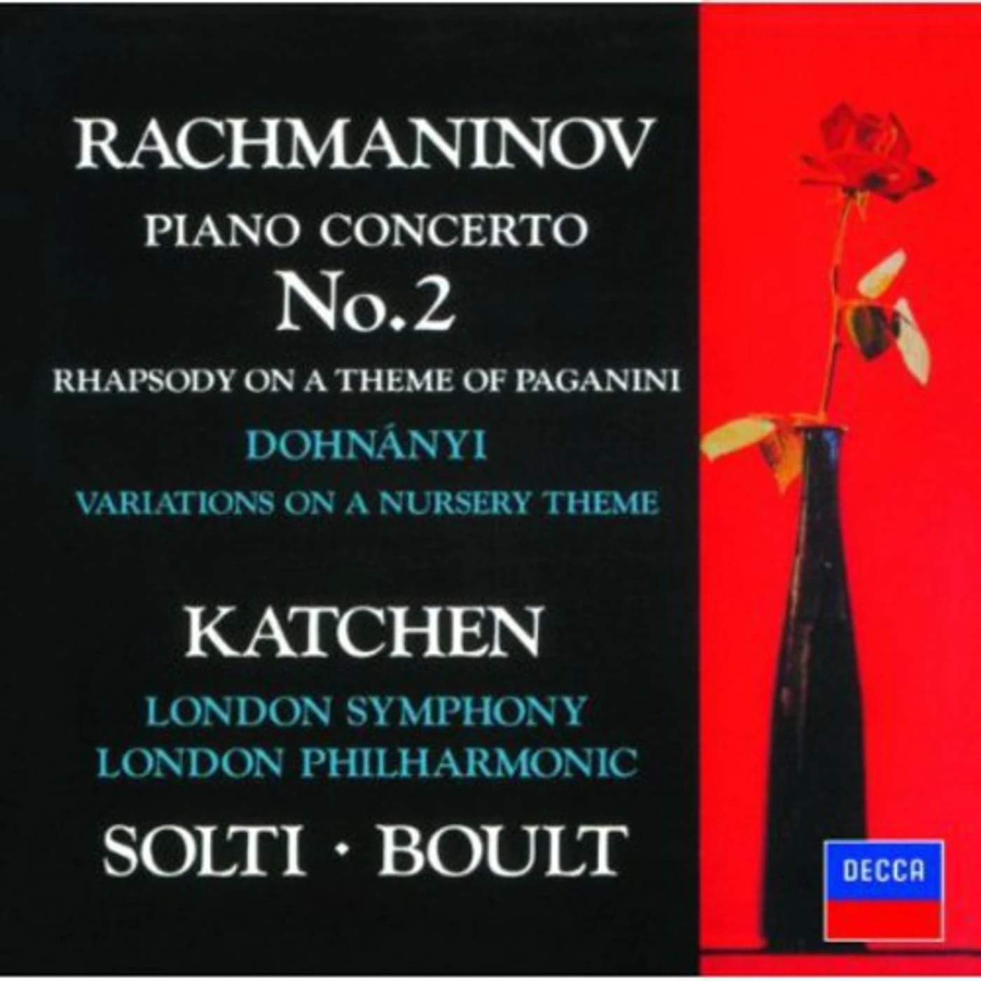 Rachmaninov PIANO CONCERTO NO. 2 PA CD