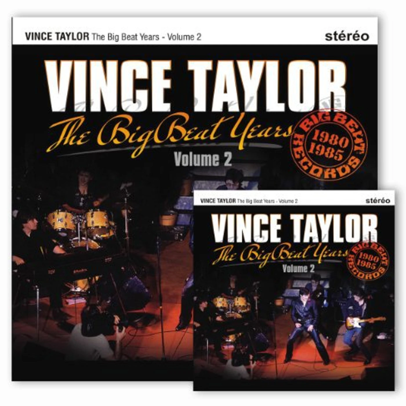 Vince Taylor THE BIG BEAT YEARS 2 Vinyl Record