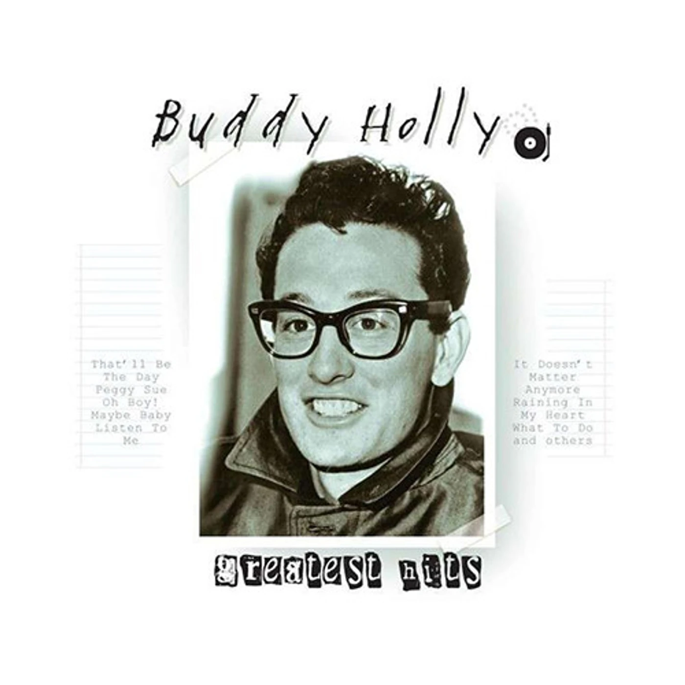 Buddy Holly GREATEST HITS (180G) Vinyl Record