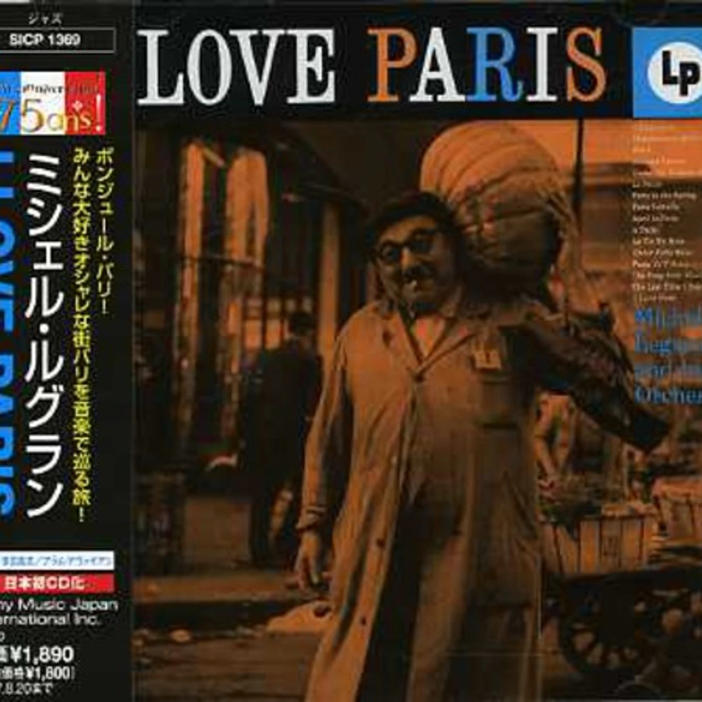 Michel Legrand I LOVE PARIS CD