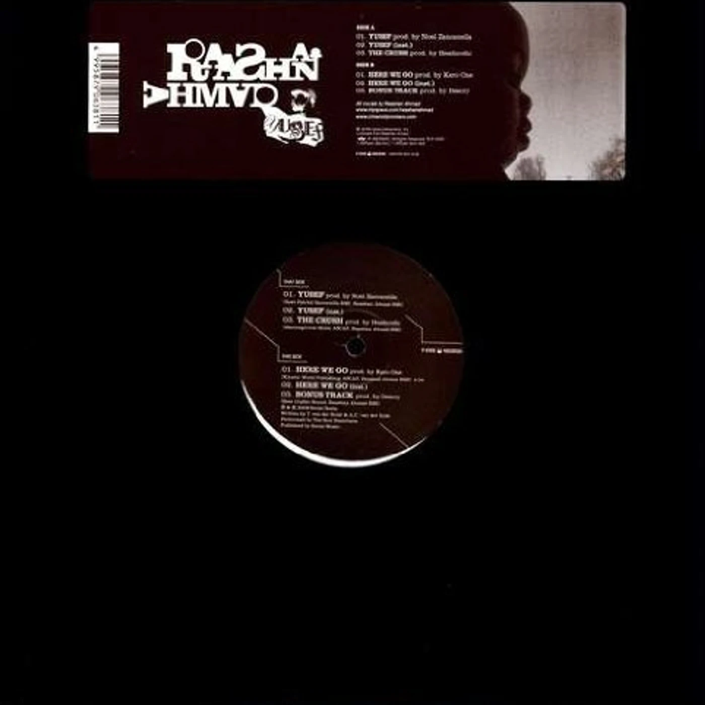 Raashan Ahmad YUSEF Vinyl Record