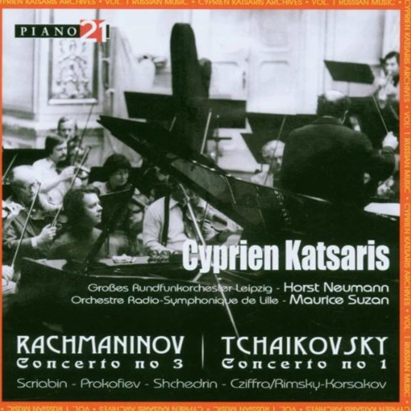 Rachmaninov CYPRIEN KATSARIS ARCHIVES VO CD