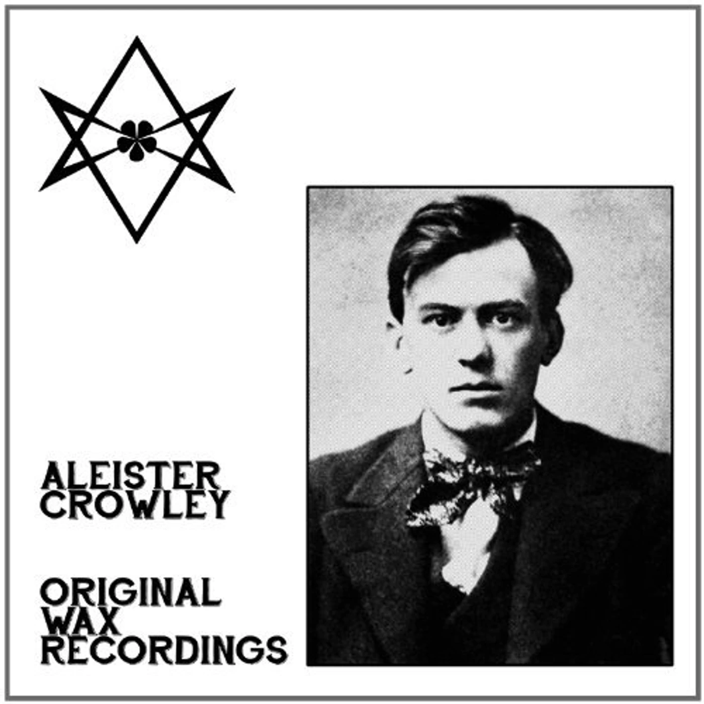 Aleister Crowley ORIGINAL WAX RECORDINGS Vinyl Record