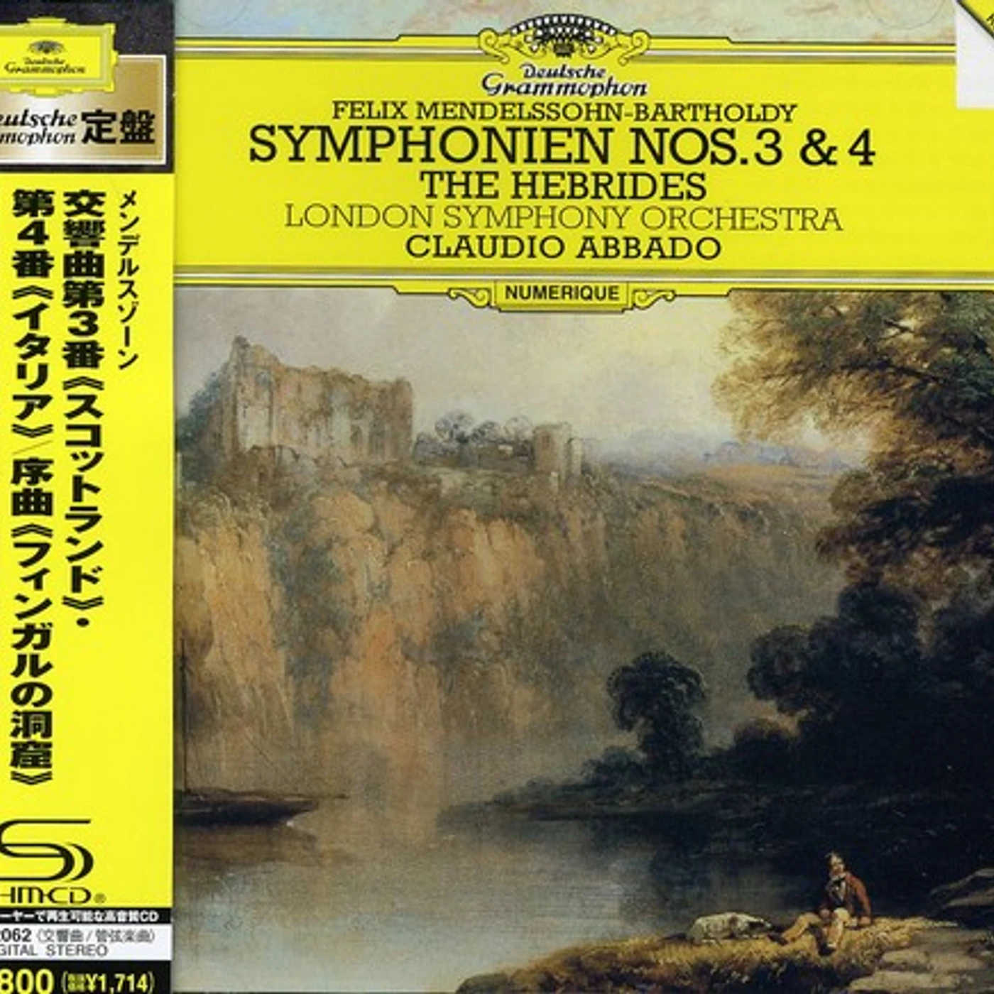 Claudio Abbado MENDELSSOHN: SYMPHONIES NOS. 3 & 4 CD