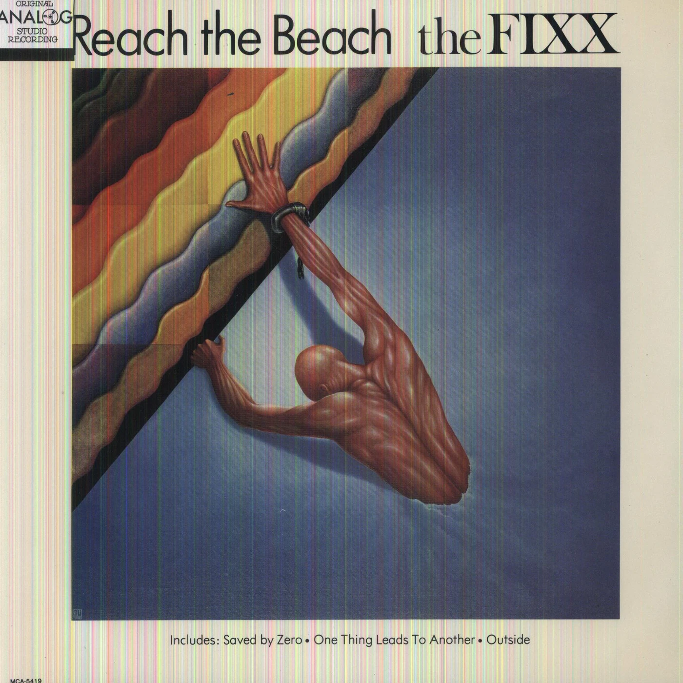 Fixx REACH THE BEACH (ONE THING LEADS TO ANOTHER) Vinyl Record