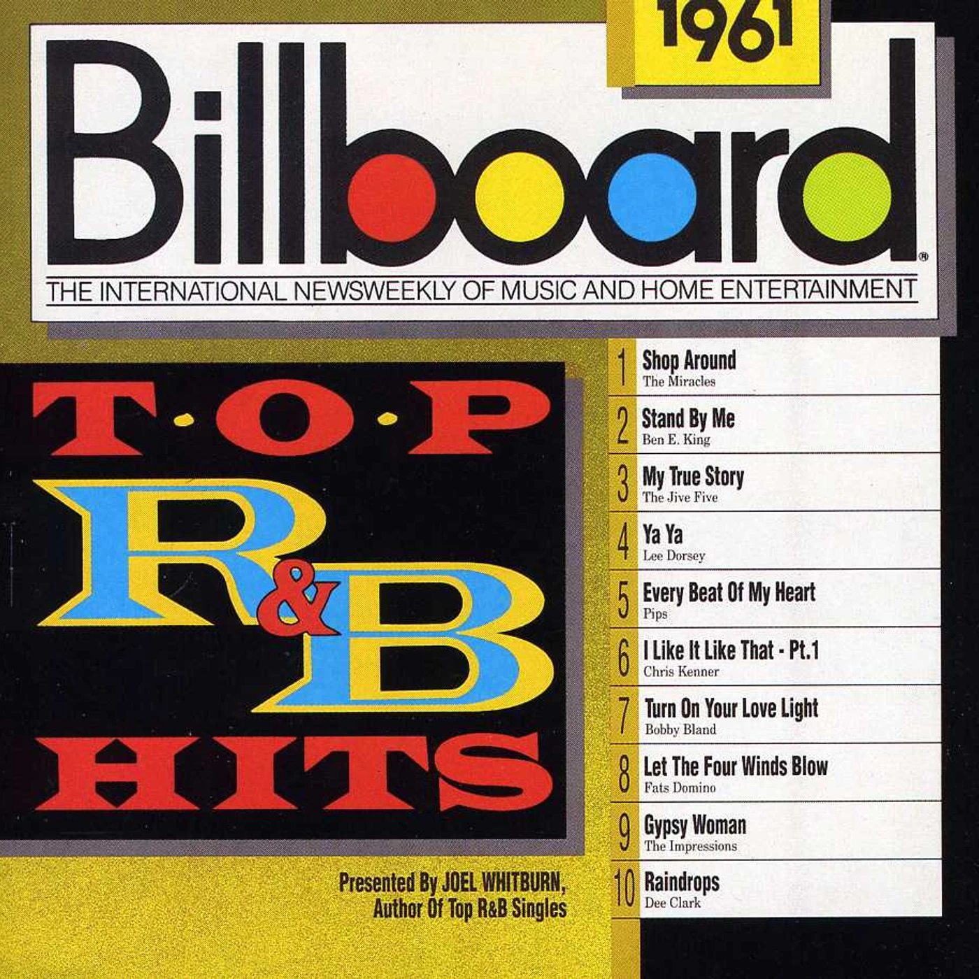 Billboard TOP R & B HITS 1961 CD