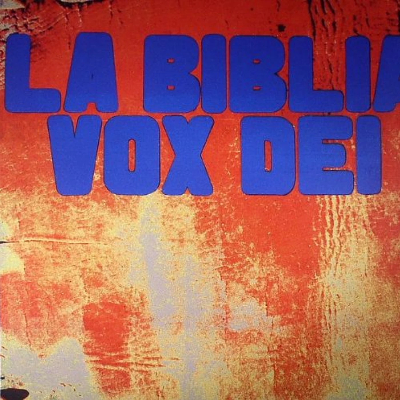 Vox Dei BIBLIA Vinyl Record