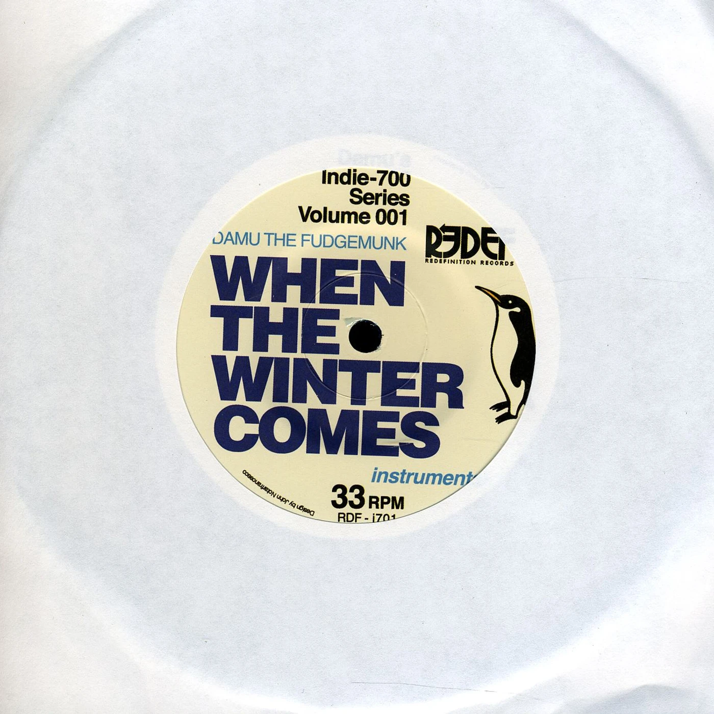 Damu The Fudgemunk WHEN THE WINTER COMES Vinyl Record