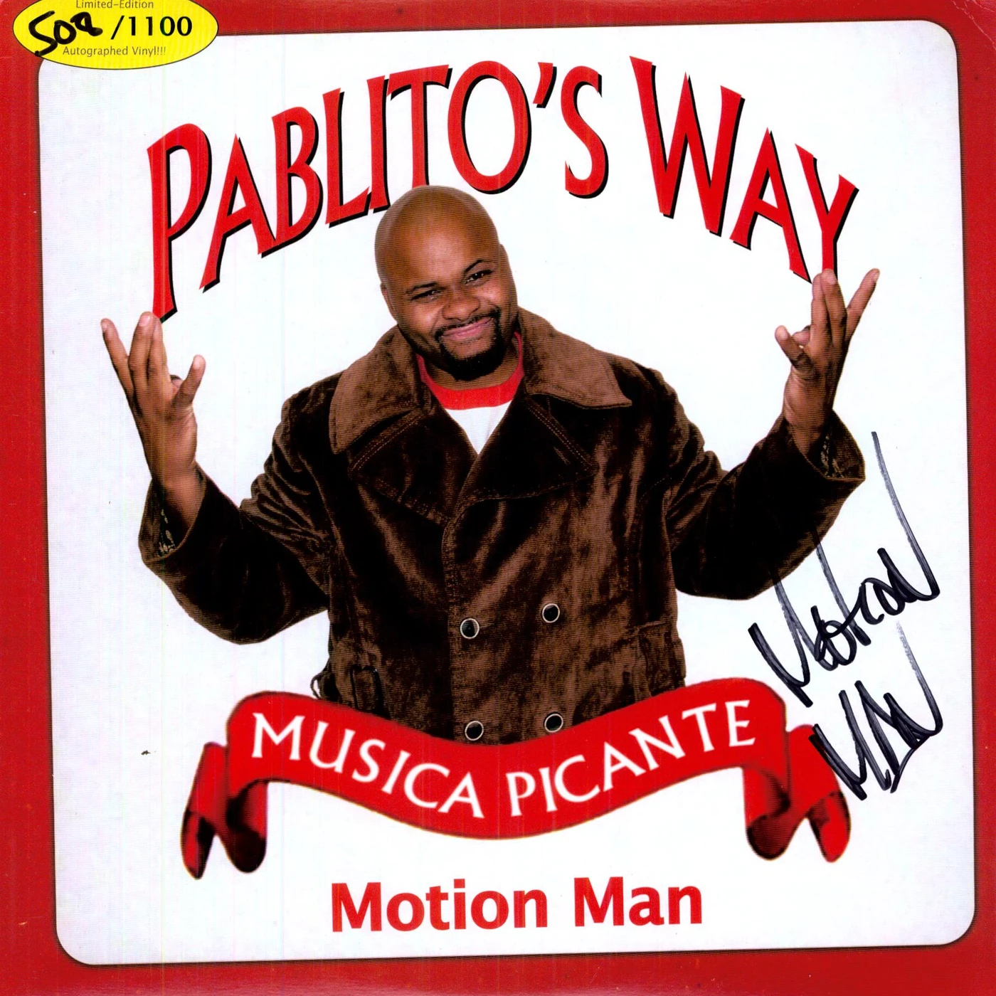 Motion Man PABLITOS WAY Vinyl Record