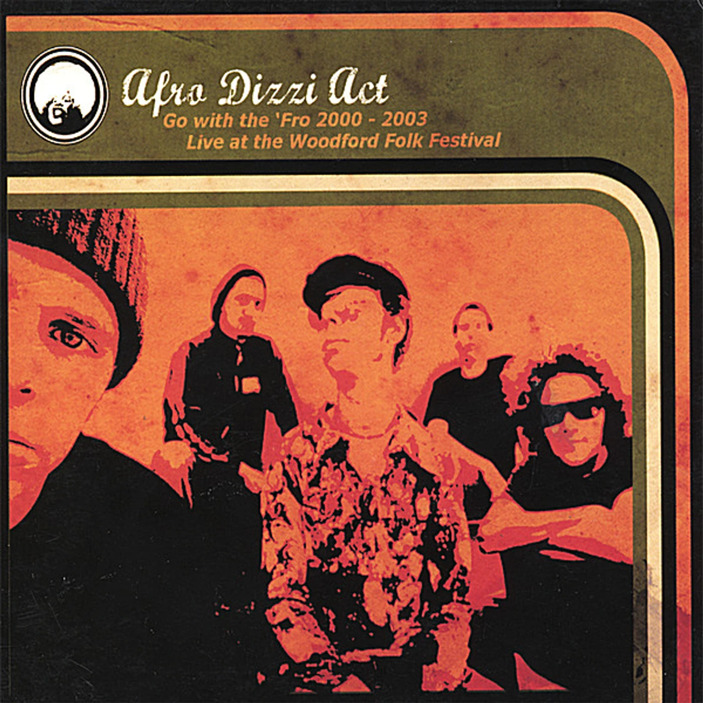 Afro Dizzi Act LIVE AT WOODFORD FOLK FESTIVAL & NORTH EAST INDIA CD